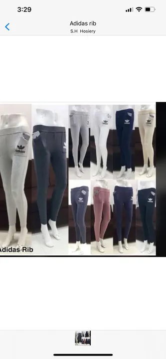 Post image Rib Cotton leggings with pockets