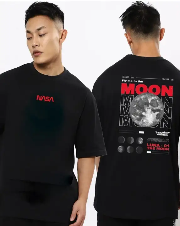 Stylish Men's Printed T-shirt - Moon-Nasa - Black - Cotton 180 GSM - 3 Pcs Set

 uploaded by Ditman enterprise on 3/26/2023