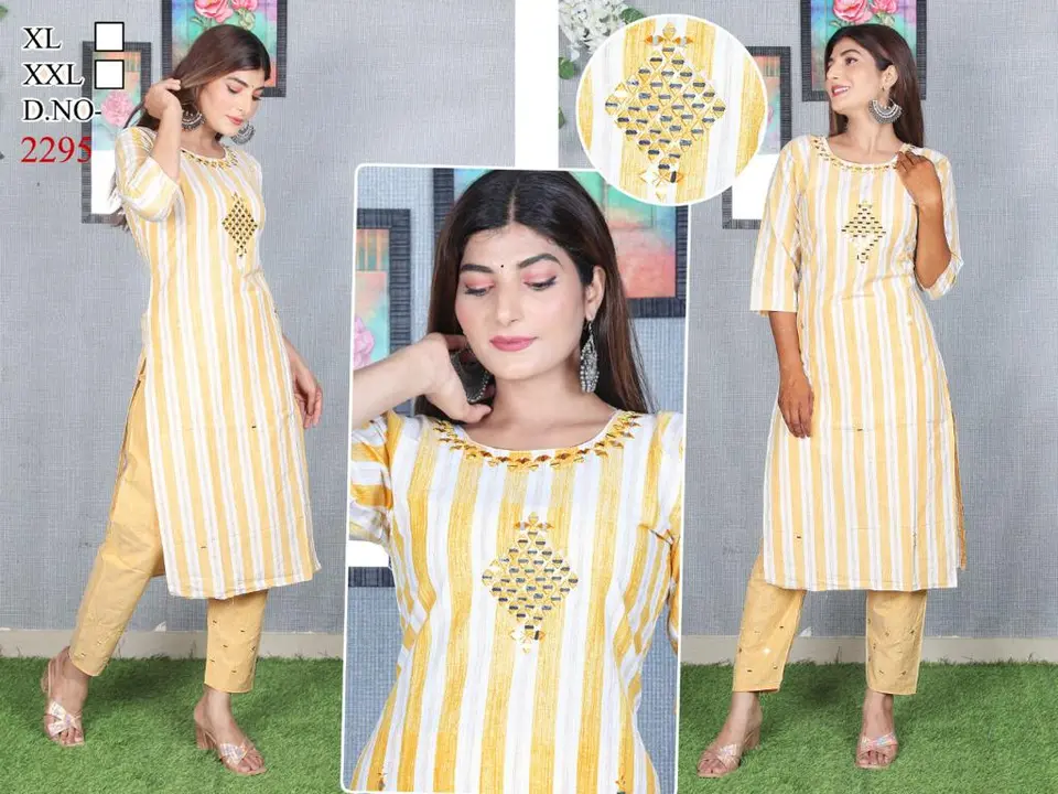Kurta pent or ruppatta rion febric  uploaded by Wholesale on 3/26/2023