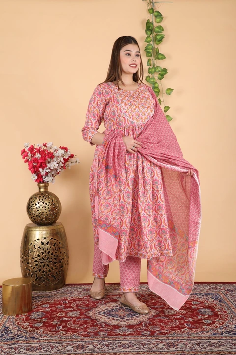 New Collection Yellow Printed Suit For Women at Rs.1450/Piece in beawar  offer by Sufi Traders