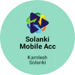 Business logo of Solanki mobile accessoriey