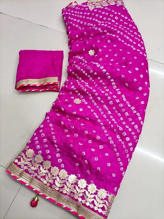 😍😍 *NEW LAUNCHED BANDHANI SPECIAL*😍😍

💃🏻 Special Fancy Colour Matching Chart 😍

💃🏻Tapeta Si uploaded by Gotapatti manufacturer on 3/26/2023