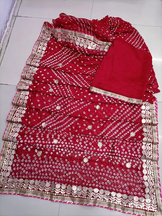 😍😍 *NEW LAUNCHED BANDHANI SPECIAL*😍😍

💃🏻 Special Fancy Colour Matching Chart 😍

💃🏻Tapeta Si uploaded by Gotapatti manufacturer on 3/26/2023