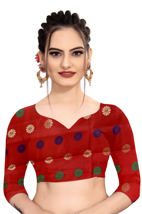Mekhala cotton saree uploaded by KUVARBA TEXTILE on 3/27/2023