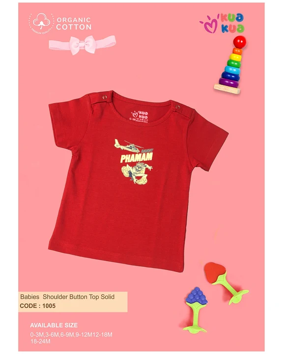BABIES TSHIRTS-PURELY ORGANIC COTTON. uploaded by Avarnas on 5/28/2024