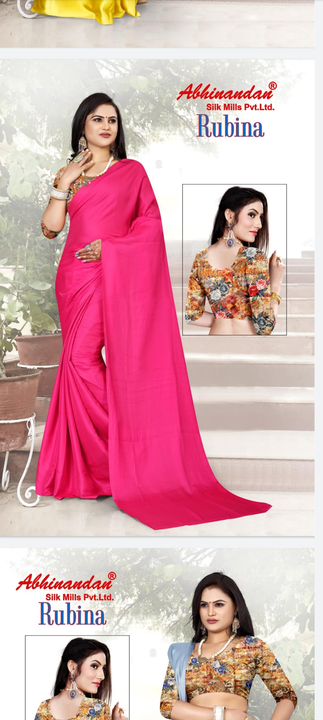 Satin silk fancy Blouse uploaded by Vishnu Laxmi Textiles on 3/27/2023