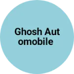 Business logo of Ghosh automobile