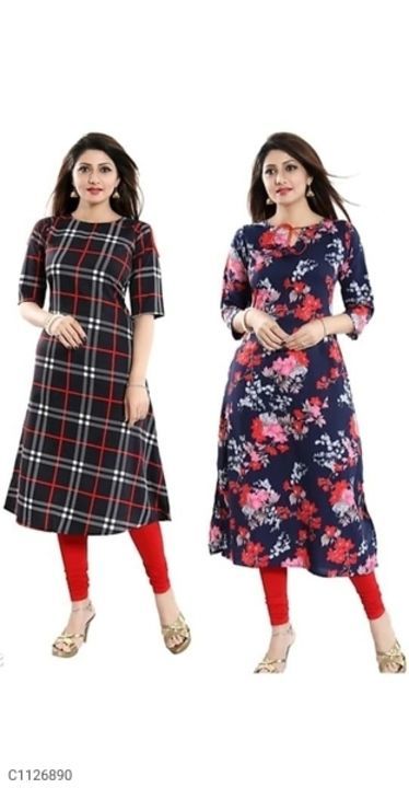 Post image Kurties @cod Gpay phone pe (pack of 2)

FREE SHIPPING ALL OVER INDIA 

600/-

*Catalog Name:* Pretty Crepe Printed Calf Length Straight Kurtis(Buy 1 Get 1 Free)

*Details:*
Description: It has 2 Piece of Kurti
Fabric: Crepe
Size; Bust (In Inches): S-36, M-38, L-40, XL-42, XXl-44 , XXXL-46
Length: 46 In. 
Sleeves: Half Sleeves
Type: Stitched
Work: Printed
Designs: 6

💥 *FREE Shipping* 
💥 *FREE COD* 
💥 *FREE Return &amp; 100% Refund* 
🚚 *Delivery*: Within 7 days