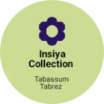 Business logo of Insiya collection