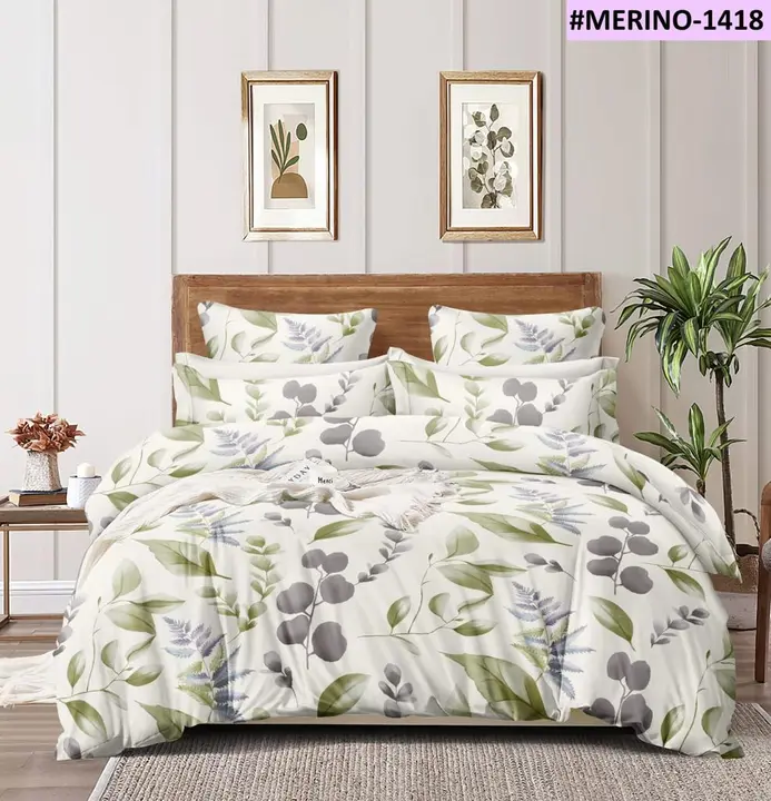 Merino Premium Double bedsheets uploaded by Alliance overseas pvt Ltd on 3/27/2023