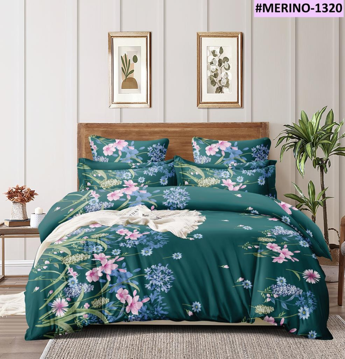 Merino Premium Double bedsheets uploaded by Alliance overseas pvt Ltd on 3/27/2023
