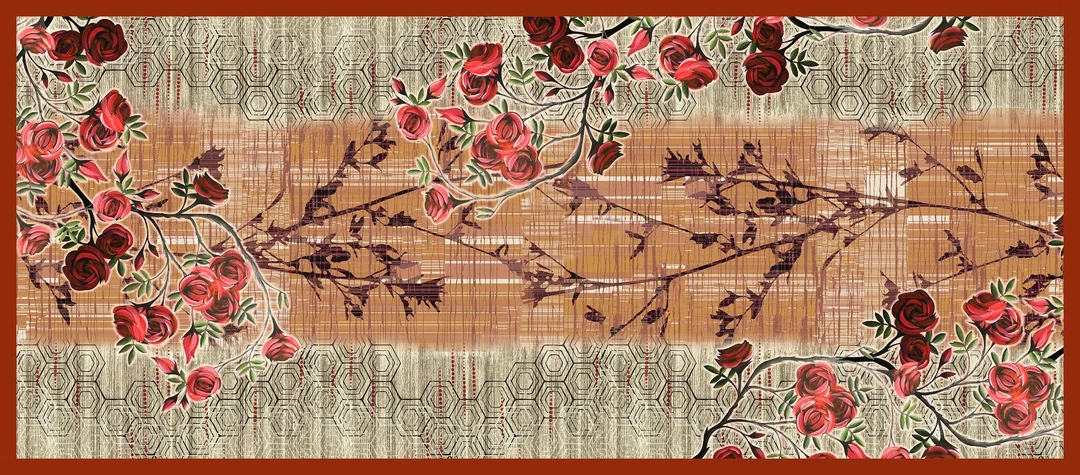 Dupata degine  uploaded by Digital textile Fabric printing work on 3/27/2023