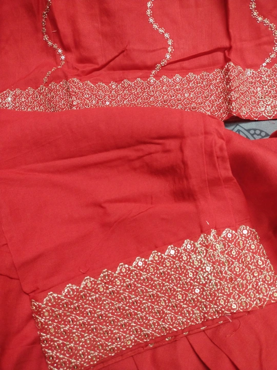 NAIRA CUT PANT FROK WITH DUPATTA uploaded by Nuts hijab and kurties on 3/27/2023