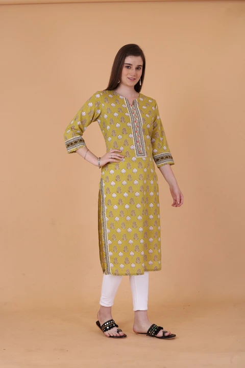 Cotton kurti uploaded by Sawan fashions on 3/27/2023