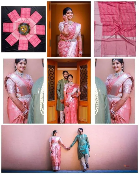 Soft lichi silk saree  uploaded by RV FASHION on 3/27/2023