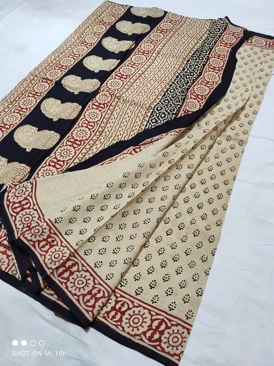 CHANDERI full cotton saree uploaded by WEAVER'S ORIGIN silk and Sarees on 3/27/2023