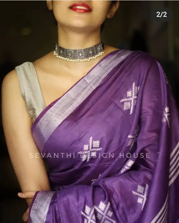 Steple silk saree  uploaded by Rajdev handloom on 3/27/2023