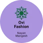 Business logo of Ovi fashion