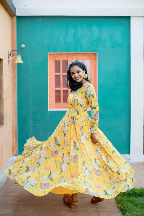 *Yellow Floral Maxi* 💗 uploaded by FASHION VALLEY on 3/27/2023