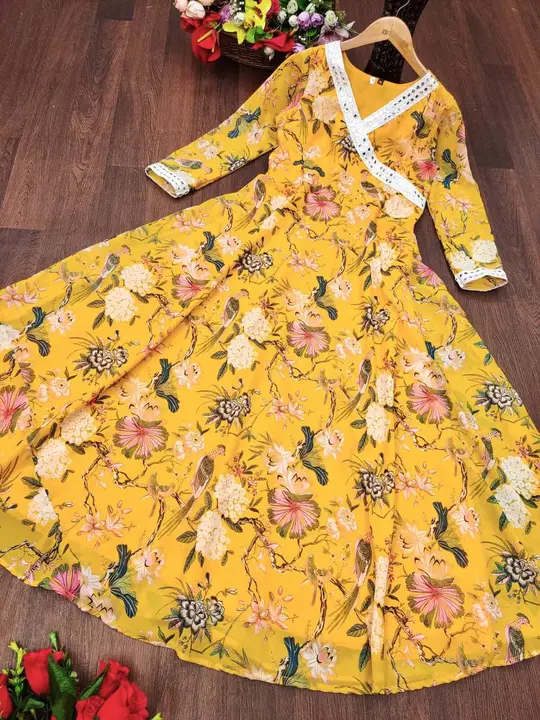 *Yellow Floral Maxi* 💗 uploaded by FASHION VALLEY on 3/27/2023