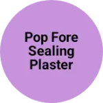 Business logo of Pop fore sealing plaster Paris
