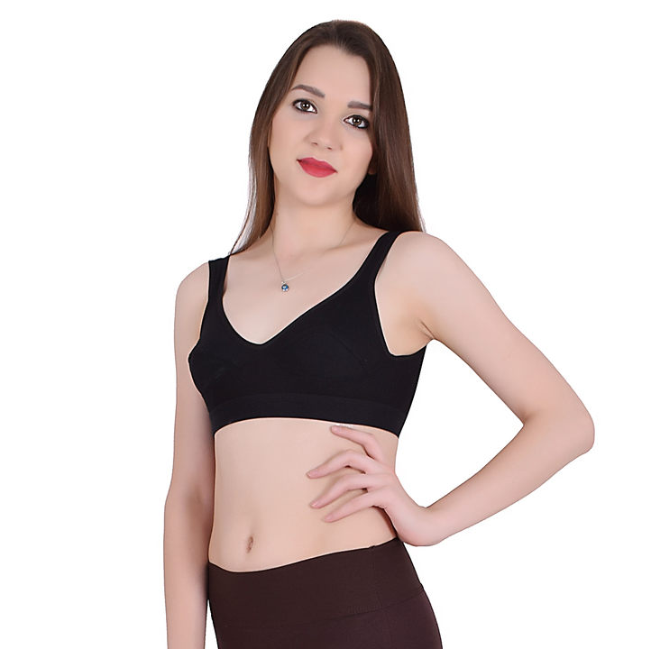 Sports bra in three colours and 3 sizes uploaded by Indi bargain on 3/27/2023