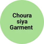 Business logo of Chourasiya garment