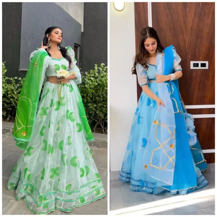 * NEW STYLES PATTERN ORGANZA FLOWER PRINTED LEHENGA CHOLI WITH DUPATTA *

*CODE: LG-552* uploaded by 🔥 S&S TEX WOLD 🔥 on 3/27/2023