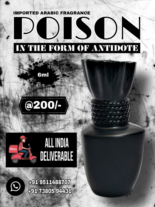 Poison Imported Arabic Attar  uploaded by Dubai Fragrance on 3/27/2023