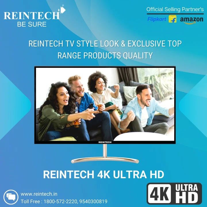 Reintech 43 inch android 4k led tv  uploaded by Reintech Electronics Pvt Ltd. on 6/3/2024