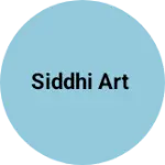 Business logo of Siddhi art