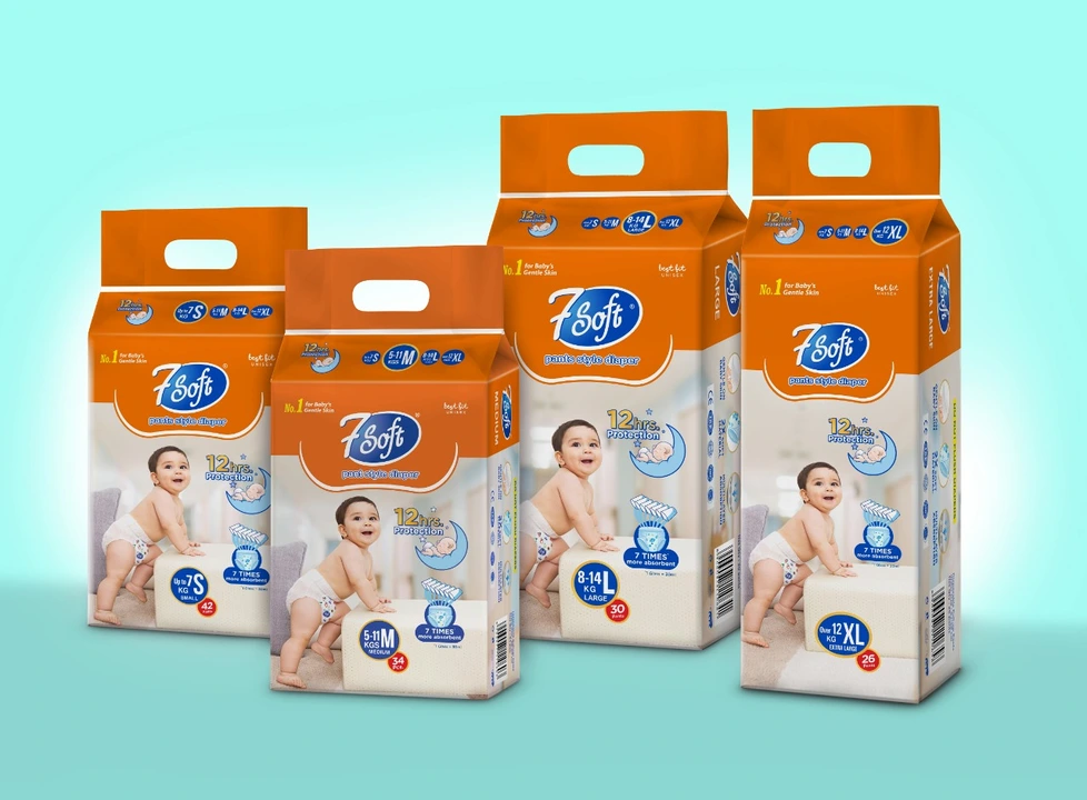 Diapers 42pcs uploaded by Vardhman marketing on 5/2/2024