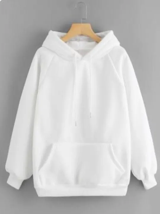 White Hoodie (customisable) uploaded by business on 3/27/2023