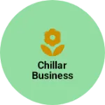 Business logo of Chillar business