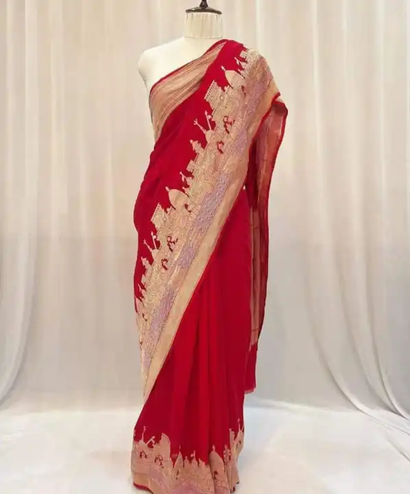 Wam silk Kashi ghat saree  uploaded by Farhan fabrics on 3/27/2023