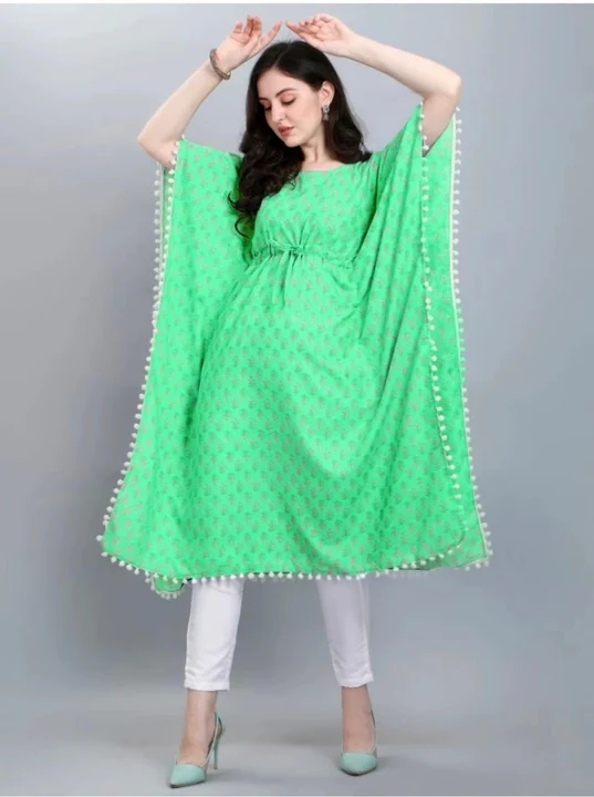 Latest and Trending women Cotton Kaftan uploaded by Callisto Fashion on 3/27/2023