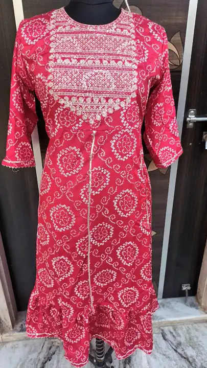 Cooten kurti  uploaded by Harsh creations women clothes on 3/27/2023