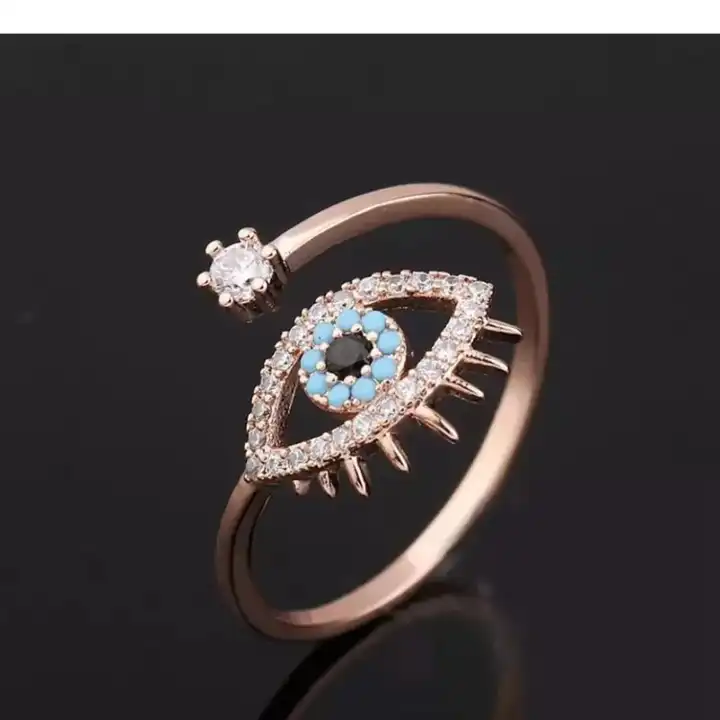 Evil eye finger ring  uploaded by Sb designs on 3/27/2023