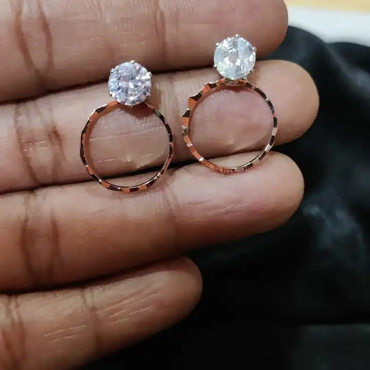 Minimal jewellery earrings  uploaded by Sb designs on 3/27/2023