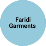 Business logo of Faridi garments