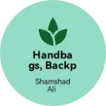 Business logo of Handbags, backpacks, sling bags, shopper, etc.