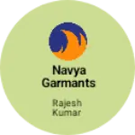 Business logo of Navya garmants