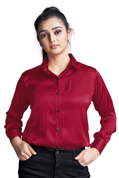 Party Wear Formal Shirt For Womens uploaded by FABURA on 3/27/2023