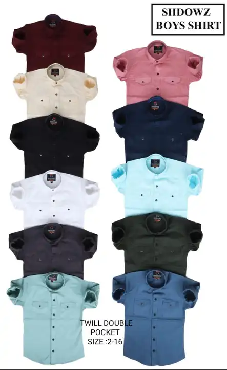 Boys/Kids Double pocket shirt uploaded by business on 3/27/2023