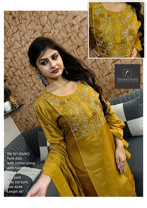 🤩 *New Design Launch*

*Artical Details*
👗 *Hight Quality Lurex Fabric Heavy Cross lace And Magji  uploaded by Insta id - neelam_creation07  on 3/27/2023