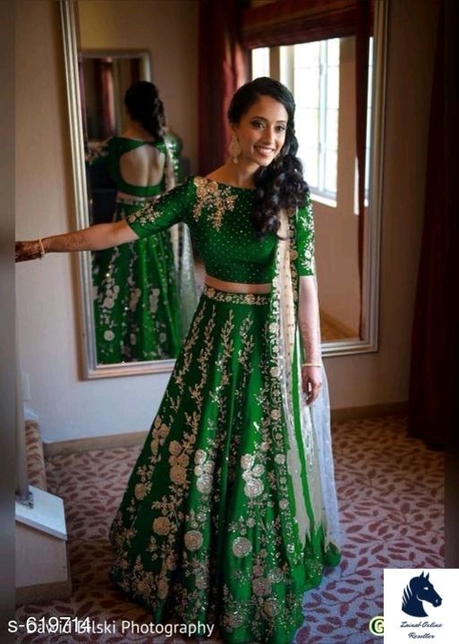  hot & latest Lehengas
Gorgeous  uploaded by business on 3/1/2021