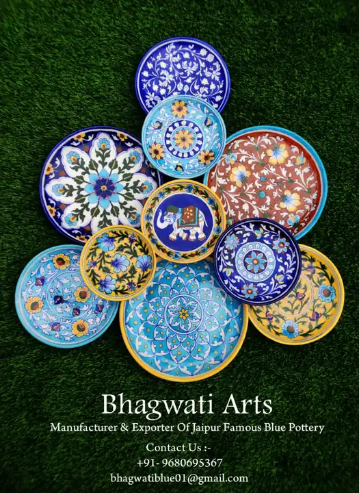 Plate 10 inch uploaded by Bhagwati arts on 3/27/2023