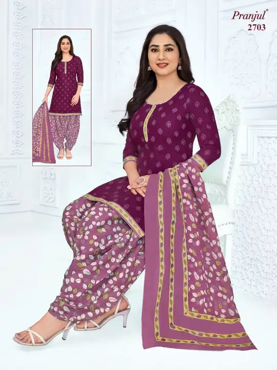 Pure Cotton Dress Materials  uploaded by Triveni Creation on 3/27/2023
