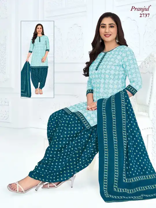 Pranjul Pure Cotton Dress Materials  uploaded by Triveni Creation on 3/27/2023