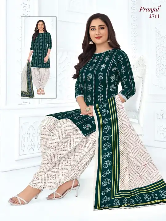 Pranjul Pure Cotton Dress Materials  uploaded by Triveni Creation on 3/27/2023